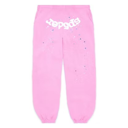 Sp5der Atlanta Sweatpants Pink